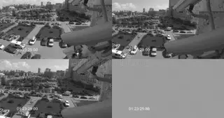 Установка систем видеонаблюдения на парковке в Ленинске-Кузнецком в октябре